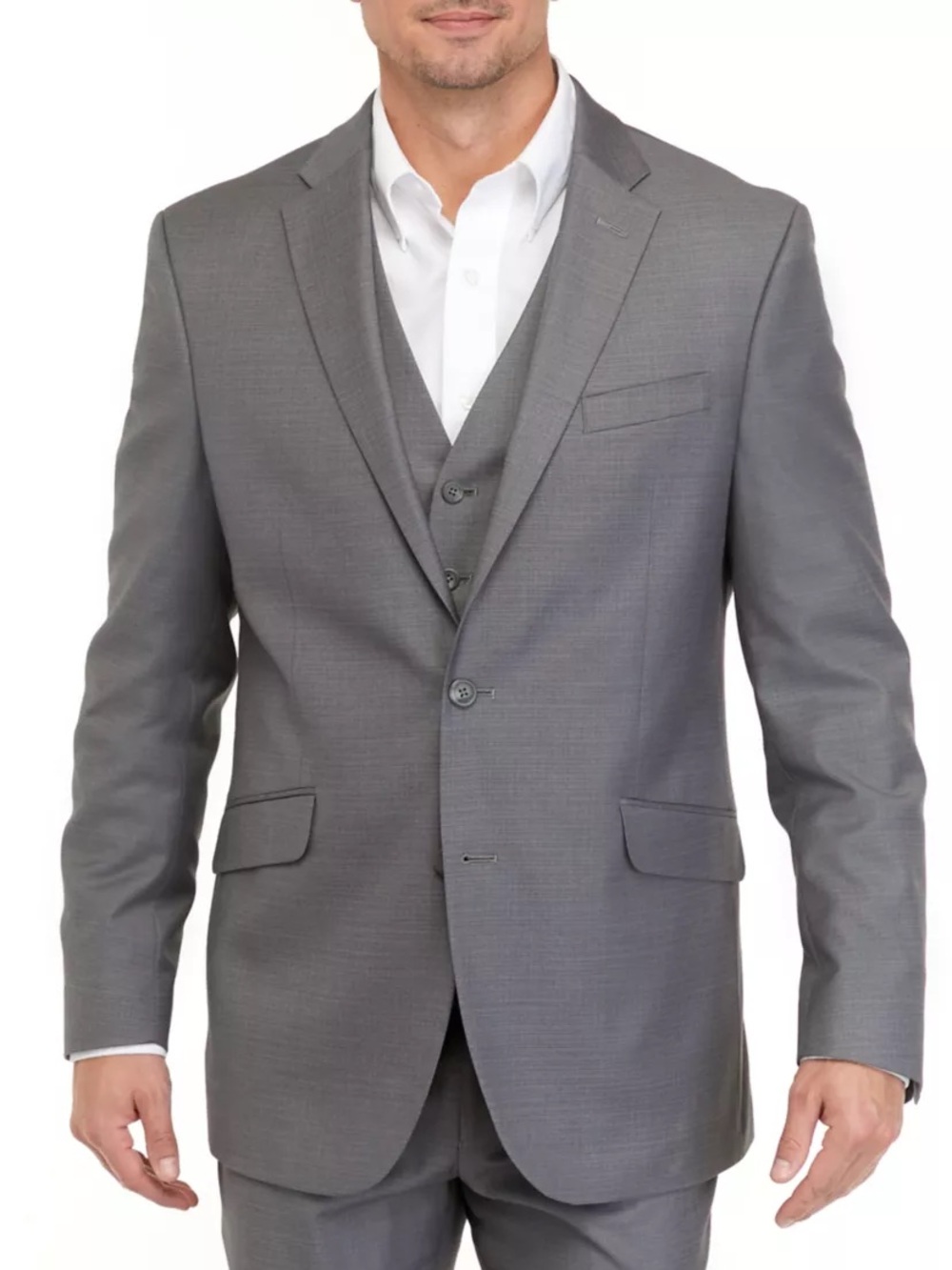 NWT Kenneth Cole Reaction Modern Fit Notch Lapel Suit Separate Jacket